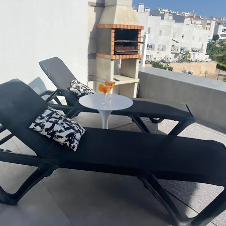 Apartament Seascape Vista Mar E Piscina, Terraco Com Bbq Albufeira